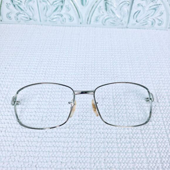 RAY BAN SUNGLASSES ITALY RB 3478 004 SILVER METAL FRAME REPLACEMENT PART ONLY - Picture 1 of 5